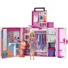 Image de Barbie Armoire de rêve avec poupée (blonde), accessoires & vêtements