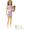 Image de Mattel, Barbie Babysitters Skipper Inc 10 pouces avec mini bébé et accessoires, Coloré