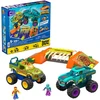 Image de MEGA Hot Wheels Monster Trucks Mega-Wrex Knochen Crash Piste de cascades
