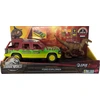 Image de Mattel HND20 Jurassic World Epic Attack, voiture Ford Explorer avec un vélociraptor, effets lumineux et sonores