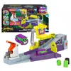 Image de Fisher-Price DC Batwheels Set de jeu Legion of Zoom, Jouet voiture de course et d'action crash, Joker-mobile, Mattel HNP07