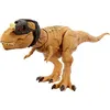 Image de Jurassic World Figurine Dinosaure Tyrannosaurus Rex Avec Sons, Fonctions De Chasse Et D?Attaque, Double Coup De Mâchoires Et Dispositif De Traçage, Jouet Enfant, Dès 4 Ans, HNT62 - Neuf