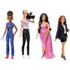 Image de Mattel Barbie Ensemble de métiers avec 4 poupées et accessoires HRG54