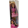 Image de Barbie Fashionistas Poupée aux cheveux lisses noirs, jupe à volants, poupée de mode, Mattel HRH130