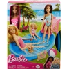 Image de MATTEL Poupée Barbie avec piscine + toboggan HRJ74 /4