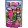 Image de MATTEL Barbie 2 poupées en voyage + accessoires HRM09