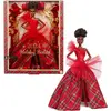 Image de Mattel Barbie Signature Noël avec cheveux noirs 2024