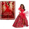 Image de Mattel Barbie Signature Christmas Brown Girl 2024 HRM63
