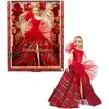 Image de Mattel Barbie Signature Christmas Blonde 2024 HRM61