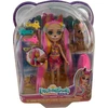 Image de Mattel Enchantimals Sunshine Beach Poupée de luxe à cheveux et ami des animaux HTJ70