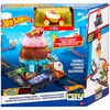 Image de Hot Wheels City Lets Race Netflix Glacier Strudel Piste de course Auto-Cupcake avec voiture Set de jeu, Mattel HTN77