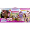 Image de Poupée Barbie avec un cheval et une écurie MATTEL HXJ44