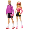 Image de MATTEL Barbie poupée Fashion + Ken sur patins à roulettes HXK90