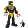 Image de Fisher-Price Coffret Robot Imaginext® DC Super Friends Batman dans son Exosquelette, jouet de 30 cm de hauteur avec effets sonores et lumineux, noir, à partir de 3 ans, HYG31 en occasion ou reconditionné