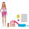 Image de Coffret De Jeu Barbie Puppy Pool Avec Chiens Aux Couleurs Changeantes