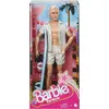 Image de Poupée Barbie The Movie Ken portant un ensemble de plage à rayures pastel