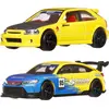 Image de Hot Wheels Premium 1/64 Diecast 2-Pack: Honda Civic Type R EK9 & Type R