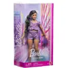 Image de Poupée Barbie avec haut et short à paillettes violettes