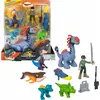 Image de Fisher-Price Fisher-Price Imaginext Jurassic World Le renouveau Set avec personnage de 7,6 cm, 5 dinosaures, lanceur et accessoires, JFR25
