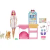 Image de Coffret de jeu Vétérinaire pour animaux avec poupée vétérinaire, animaux et accessoires