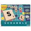 Image de Jeu de société Mattel Scrabble Classic 2-en-1 plateau double face tuiles bois naturel - Neuf