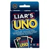 Image de Mattel Games UNO Liar?s Jeu de cartes pour adultes, enfants, familles, fêtes et soirées jeux, jeu de voyage, bluffez et rusez pour vous battre vos adversaires, JLH43 - Neuf