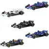 Image de Hot Wheels Formule 1, lot de 5, ensemble de 5 voitures miniatures F1 moulées sous pression à l'échelle 1:64