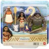 Image de Vaiana pack 3 figurines Character Set 9 cm - Mattel Figurine - MATTJLN21