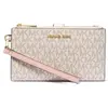 Image de Michael Kors Portemonnaie Double Zip Puderrosa
