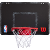 Image de Wilson NBA Forge Team Mini Hoop WTBA3001FRGNBA, panneau arrière de basket-ball, unisexe, noir, taille : One size