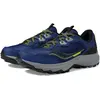Image de Chaussures de trail pour hommes Saucony S20862-14 Aura TR, bleu marine/jaune, taille 42