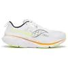 Image de Baskets pour hommes Saucony Guide 18, couleur blanche, taille 46