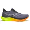 Image de SAUCONY TRIUMPH 23, chaussures de course pour hommes, coloris Shadow/Vizi, taille 46