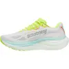 Image de SAUCONY RIDE 19 W, chaussures de running pour femmes, modèle S11055-131, couleur blanc/couleur vive, taille 40,5