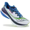 Image de Saucony Endorphin Azura - Chaussures de course pour homme, blanc S21070-124, taille 44,5 (EU) / 10,5 (US)