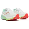 Image de SAUCONY - Chaussures de course pour femmes, modèle GUIDE 19, référence S101465-1012, couleur blanc/tind, taille 38
