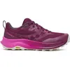 Image de Chaussures de sport pour femmes Saucony, modèle PEREGRINE 16, référence S101577-1005, couleur prune/mûre, taille 42
