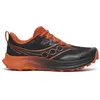 Image de Chaussures de sport pour hommes Saucony, modèle PEREGRINE 16, référence S101555-1013, couleur noir/rouille, taille 43