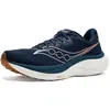 Image de Chaussures de course pour hommes Saucony Ride 19, couleur blanc/jaune fluo, taille 40,5