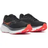 Image de SAUCONY Chaussures de running pour hommes, modèle GUIDE 19, référence S101408-1018, couleur noir/rouge, taille 46