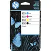 Image de HP 932 Black 933 CMY Original Ink Cartridge 4-Pack - Neuf