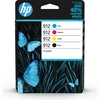 Image de HP 912 Pack de 4 cartouches d'encre Noir/Cyan/Magenta/Jaune authentiques