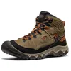 Image de KEEN Targhee 4 Bottes de randonnée imperméables et durables pour homme, Tortue de mer/noix de pécan grillées, 42 EU en occasion ou reconditionné