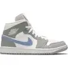 Image de Air Jordan 1 Mid Wolf Grey Aluminum - EU : 35.5
