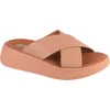 Image de FitFlop F-Mode Flatform FW5-137, tongs, femme, beige, taille : 37,5