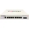 Image de Fortinet FortiSwitch 108F-FPOE, Administré, L2+, Gigabit Ethernet (10/100/1000), Power over Ethernet (PoE), Rack-Einbau