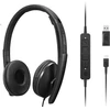 Image de Lenovo 4XD1M39029 écouteur/casque Avec fil Arceau USB Type-C Noir