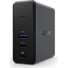 Image de Lenovo X9 Charging GaN Dock, Kabel, USB 3.2 Gen 2 (3.1 Gen 2) Type-C, 60 W, edá, MicroSD (TransFlash), 3840 x 2160 px