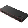 Image de Station d'accueil Lenovo ThinkPad USB4 5000 (avec adaptateur 135W), connexion filaire, USB4, 100 W, 1000 Mbit/s, noire, couleur Eclipse Black