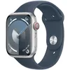 Image de Apple Watch Series 9 45 mm Numérique 396 x 484 pixels Écran tactile 4G Argent Wifi GPS (satellite)